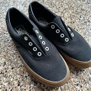 Like new Black & Tan Vans